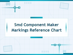 Smd Component Maker Markings Reference Chart for Electronics Schematics